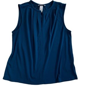 H&M Sleeveless Teal Blouse